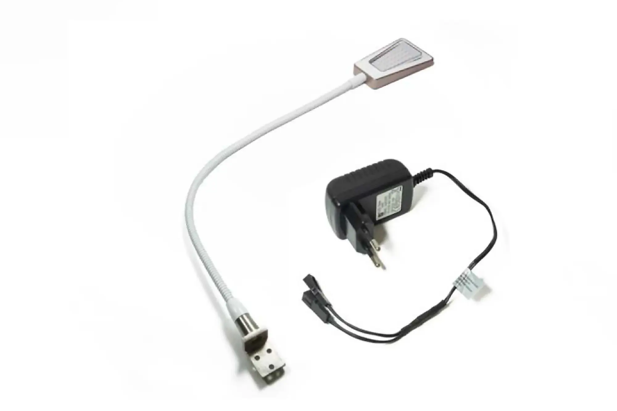 LS Bettanbauleuchte Area Light Warmweiß, Set, 12 V, 2,0 W, EVG, Edelstahl/weiß