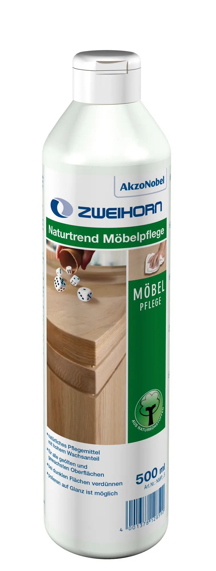 Zweihorn Naturtrend Möbelpflege NMP 0,5 Liter,