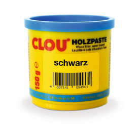 Clou Holzpaste Nr. 17 schwarz 150 g 