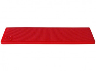 Unterlegplättchen 3 mm rot 