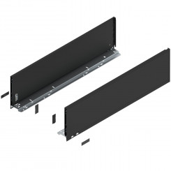 Blum Legrabox pure Zarge Höhe C NL 650 mm carbonschwarz 