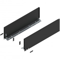 Blum Legrabox pure Zarge Höhe C NL 600 mm carbonschwarz 