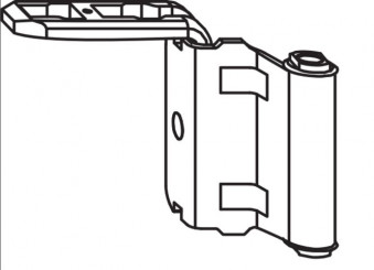 Siegenia Winkelband H-12/18-13DH TS K100