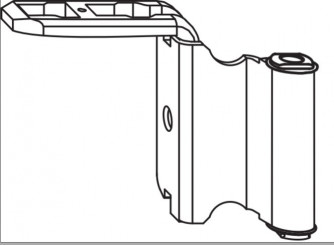 Siegenia Winkelband H-12/18-9DH A0175A0231 TS