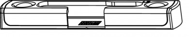 Winkhaus-Kippschließblech SBK.H.9-18 links