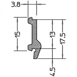 Gutmann Dichtung TD 18 APTK schwarz 