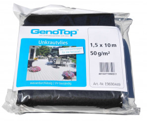 GenoTop Unkrautvlies schwarz