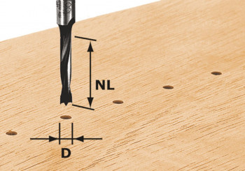 Festool Dübelbohrer HW D3/16 
