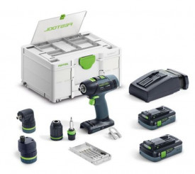 Festool Akku-Bohrschrauber T18+3 HPC4,0 I-Set 577609