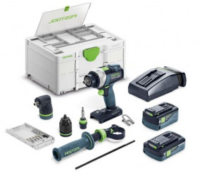 Festool Akku-Bohrschrauber TDC 18/4 5,0/4,0 I-Set 577612 