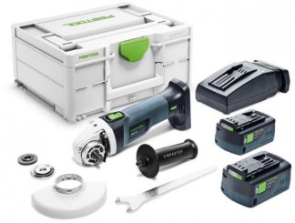 Festool Akku-Winkelschleifer AGC18-125 5,0EBI-Plus 577700 