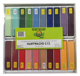 Cleho Hartwachs - 20er Pack, 22 RAL Bunttöne 